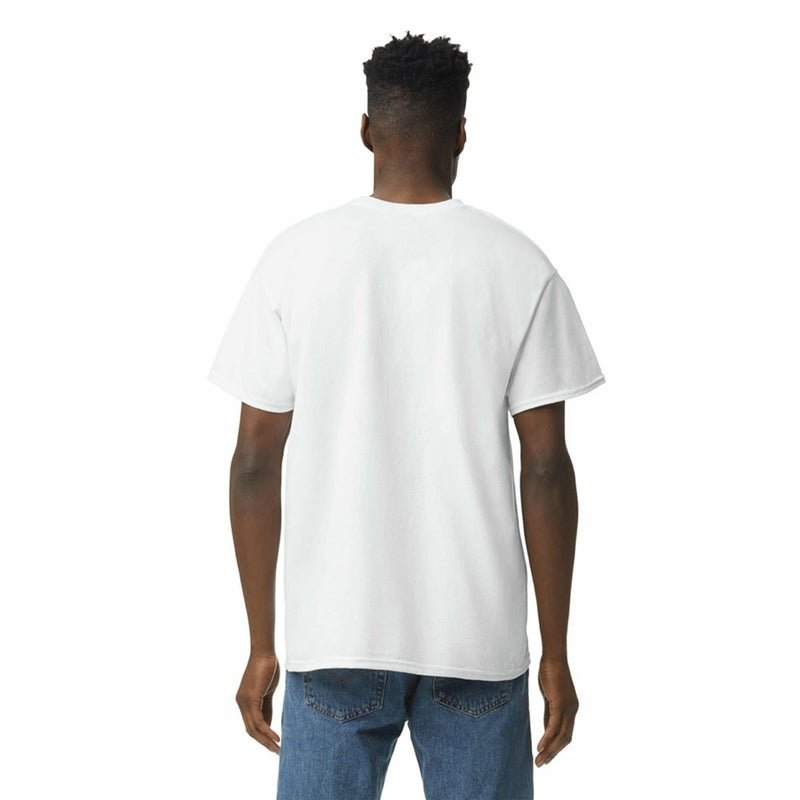 Gildan mens Heavy Cotton T-shirt, Style G5000, Multipack Shirt, White (2-pack), Medium US - Image 3